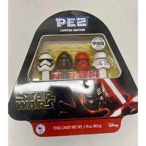 STAR WARS 2019 LIMITED EDITION PEZ TIN RISE OF SKYWALKER Kylo Ren~Backpack NWT